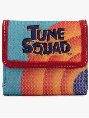 Loungefly Looney Tunes Space Jam Tune Squad Bi Fold Wallet